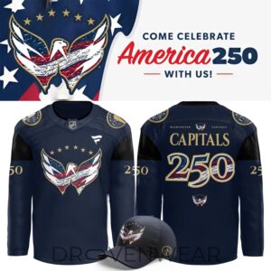 Washington Capitals 250th Anniversary Of America Hockey Jersey