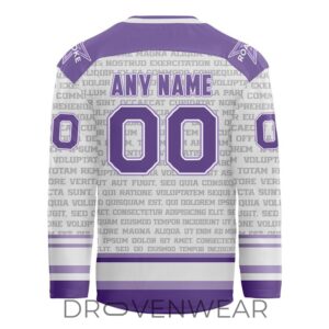 Roanoke Rail Yard Dawgs 2026 Stick It To Cancer Night Hockey Jersey 3.jpg