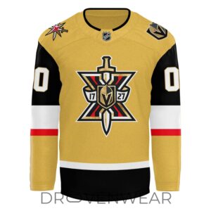 Vegas Golden Knights 10th Season Logo 2026 Special Hockey Jersey