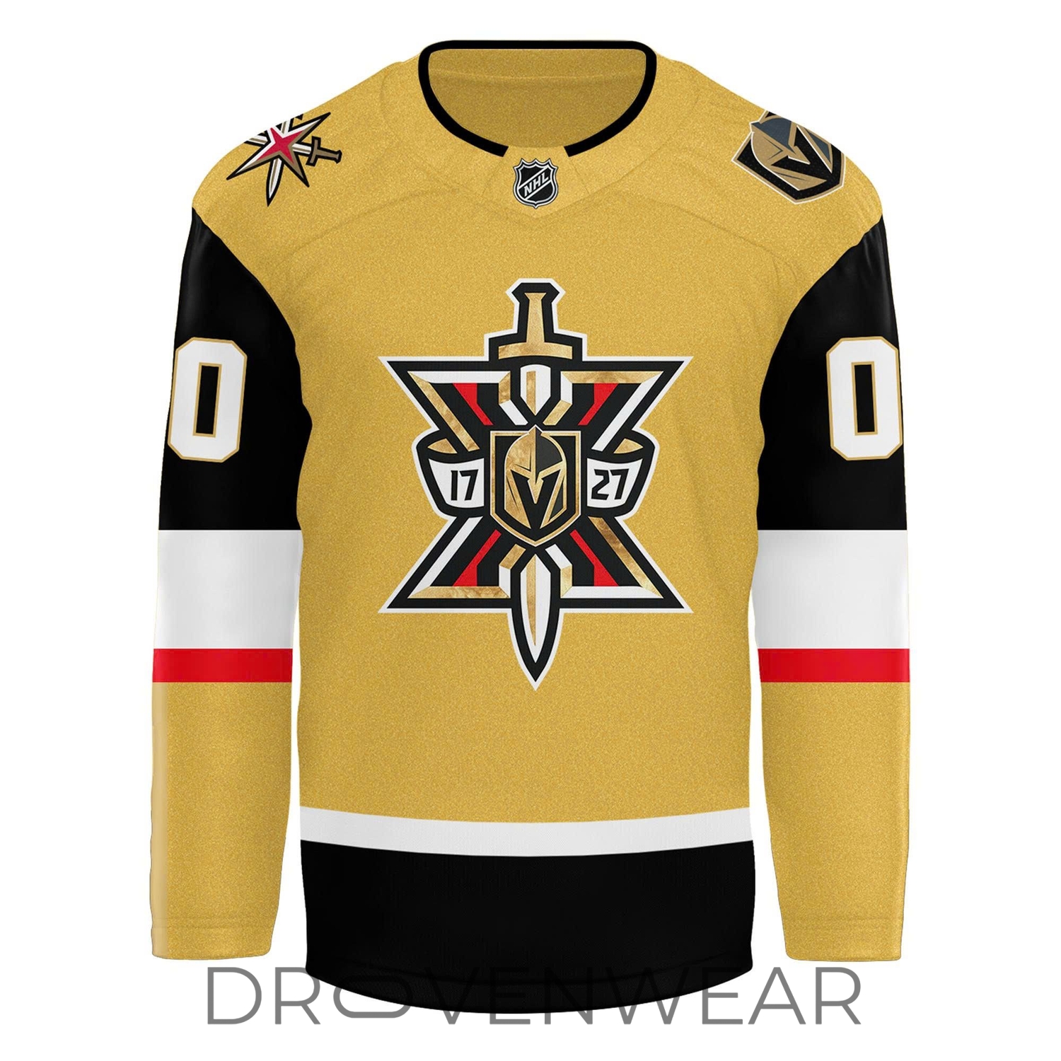 Vegas Golden Knights 10th Season Logo 2026 Special Hockey Jersey Vegas Golden Knights 10th Season Logo 2026 Special Hockey Jersey