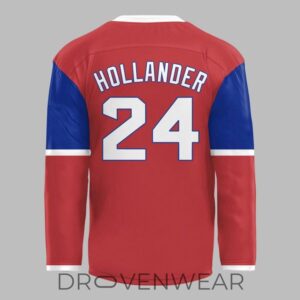 Boston Red Sox X Heated Rivalry Shane Hollander 24 Hockey Jersey 3.jpg