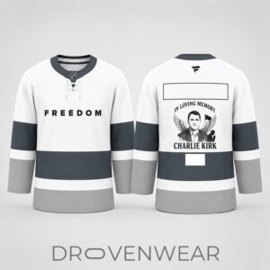 New York Islanders In Loving Memory Freedom Charlie Kirk Special Hockey Jersey