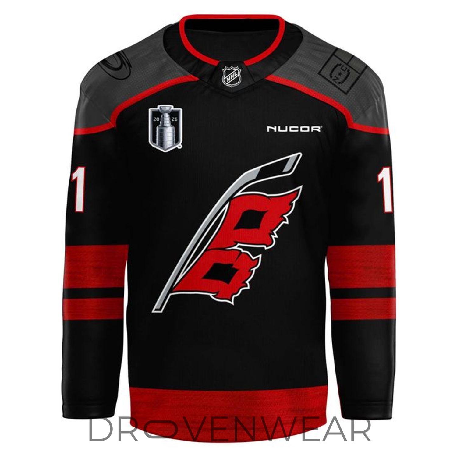 Carolina Hurricanes Stanley Cup MVP Jordan Staal Championship Jersey Carolina Hurricanes Stanley Cup MVP Jordan Staal Championship Jersey