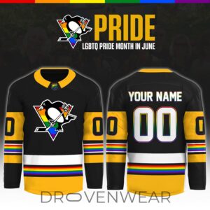 Pittsburgh Penguins Pride Celebration Month 2026 Special Hockey Jersey