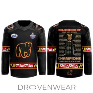 Maryland Black Bears 2026 Robertson Cup Champions Hockey Jersey 1 Maryland Black Bears 2026 Robertson Cup Champions Hockey Jersey 2.jpg