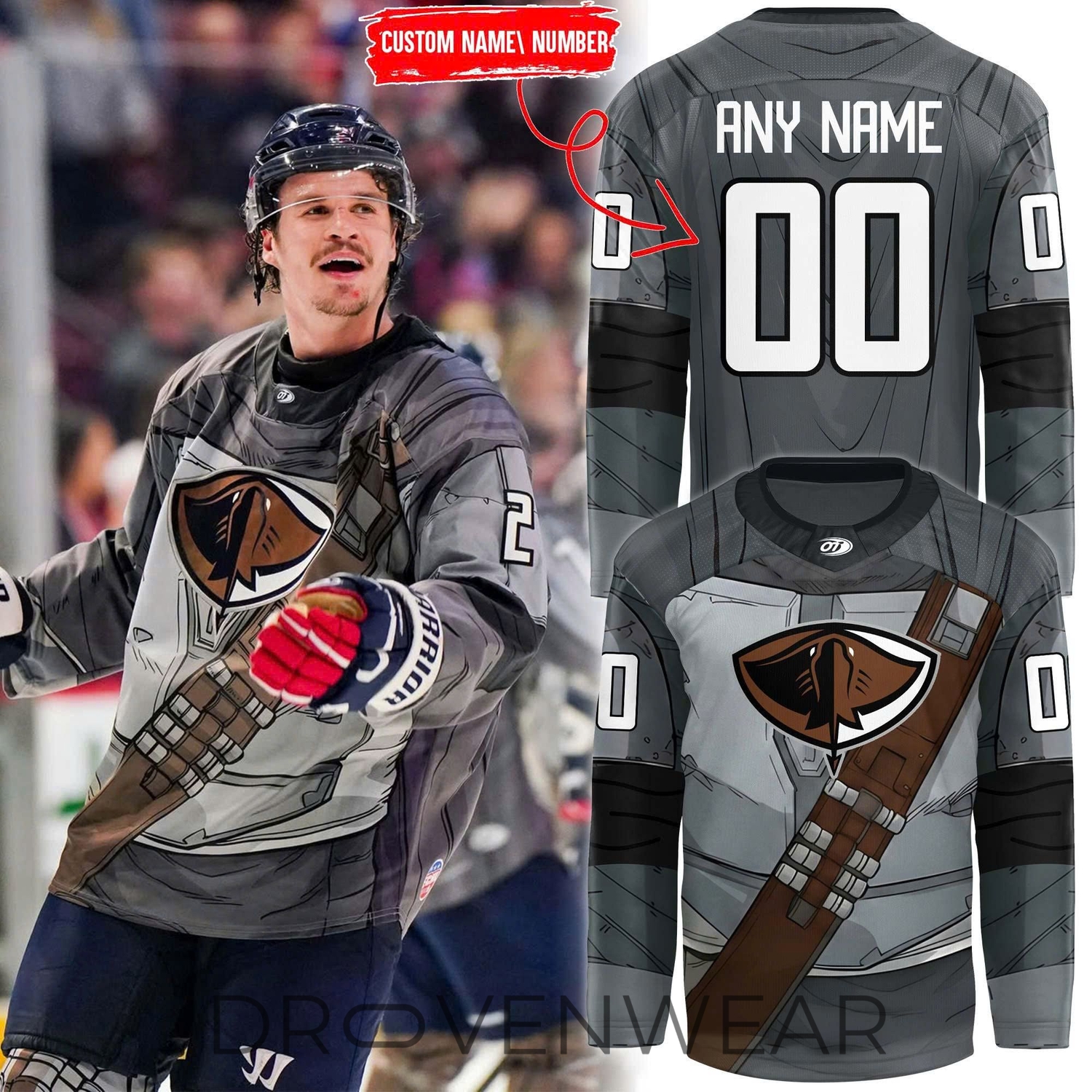 South Carolina Stingrays Star Wars Night 2026 Special Hockey Jersey South Carolina Stingrays Star Wars Night 2026 Special Hockey Jersey