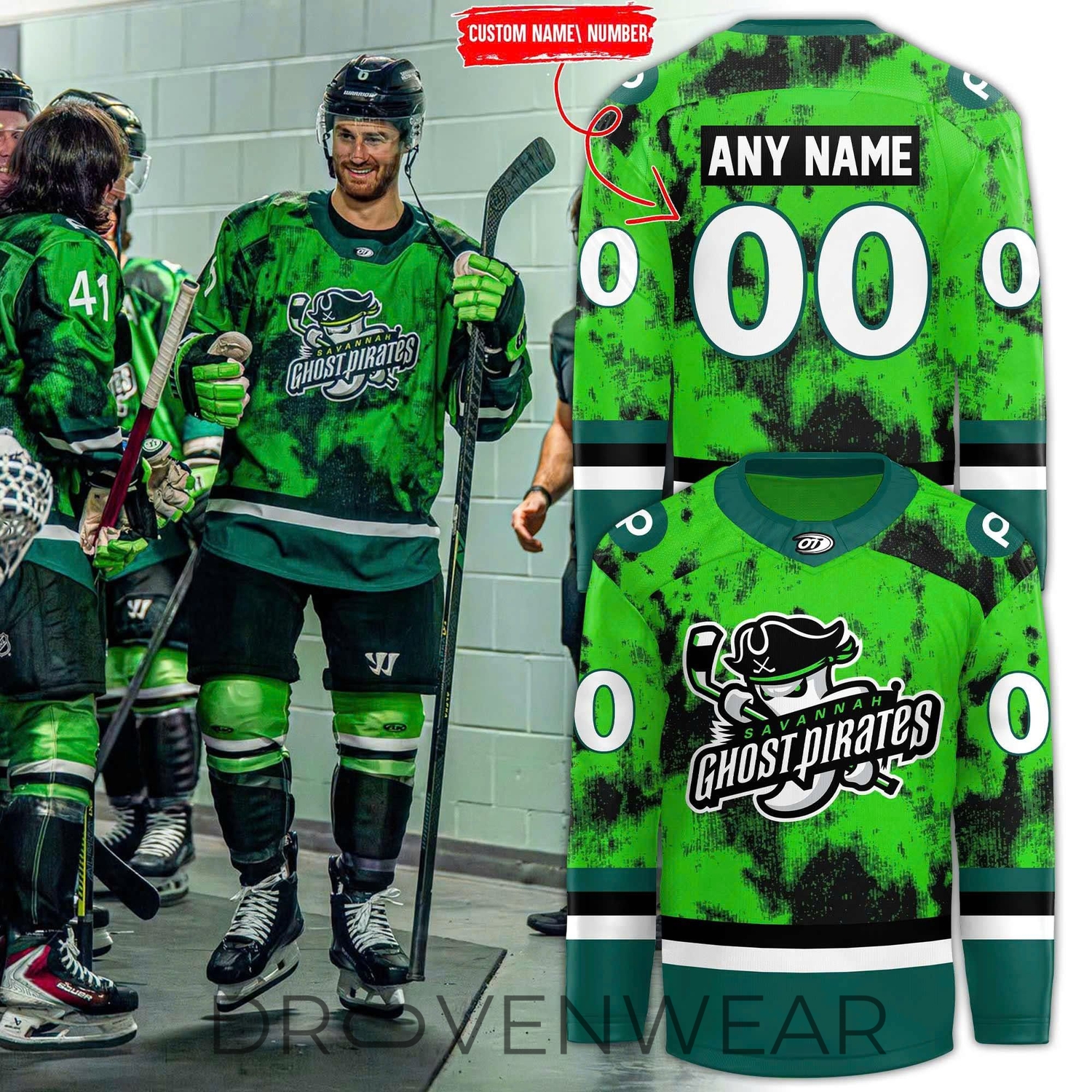 Savannah Ghost Pirates x Publix Family Funday jersey Savannah Ghost Pirates x Publix Family Funday jersey