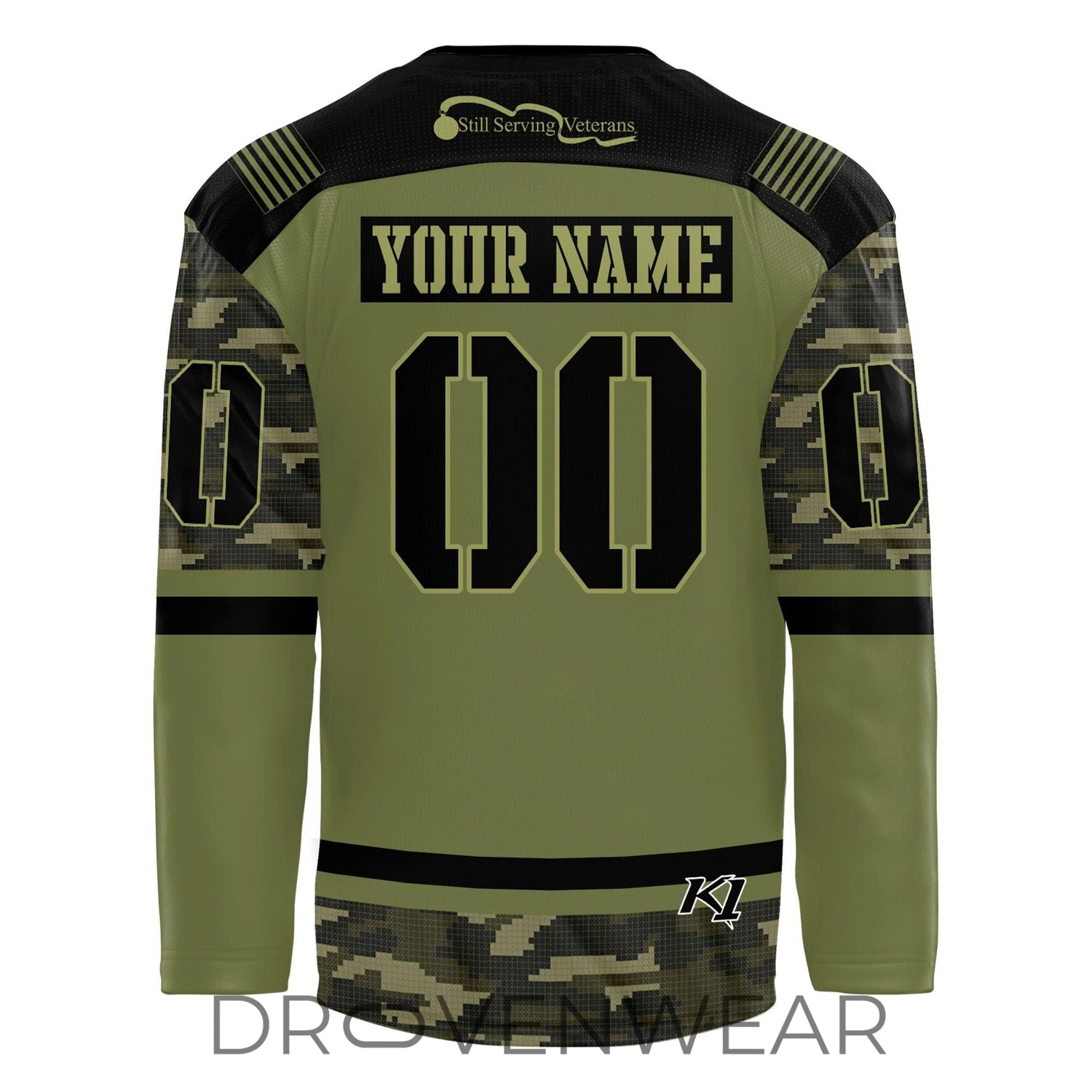 Huntsville Havoc Military Appreciation Night Hockey Jersey Huntsville Havoc Military Appreciation Night Hockey Jersey