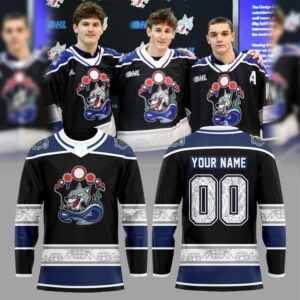 Sudbury Wolves Our 2025/26 Indigenous Hockey Jersey Custom Name, Number