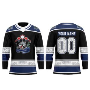 Sudbury Wolves Our 2025/26 Indigenous Hockey Jersey Custom Name, Number 1 Sudbury Wolves Our 202526 Indigenous Hockey Jersey Custom Name Number 2.jpg