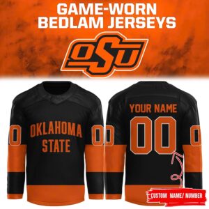 Oklahoma State Cowboys Hockey Bedlam Special Edition Cowboy Jersey