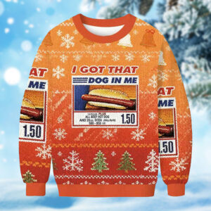 I Got That Dog In Me Ugly Christmas Sweater