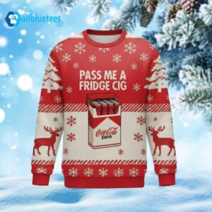 Pass Me A Fridge Cig Cola Zero Ugly Christmas Sweater