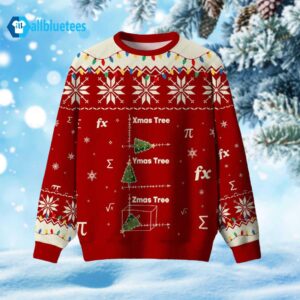 Xmas Tree Ymas Tree Zmas Tree Ugly Christmas Sweater