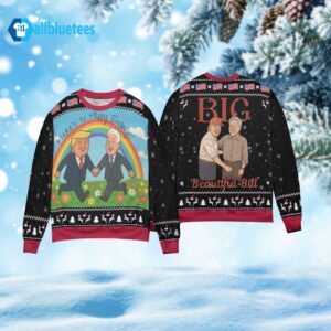 Blowing Bubba Ugly Christmas Sweater
