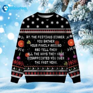 At The Festivus Dinner Ugly Christmas Sweater