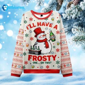 I’ll Have A Frosty Ugly Christmas Sweater
