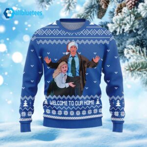 Welcome To Our Home Griswold Ugly Christmas Sweater