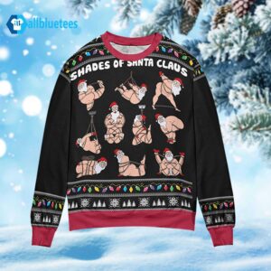 Shades Of Santa Ugly Christmas Sweater