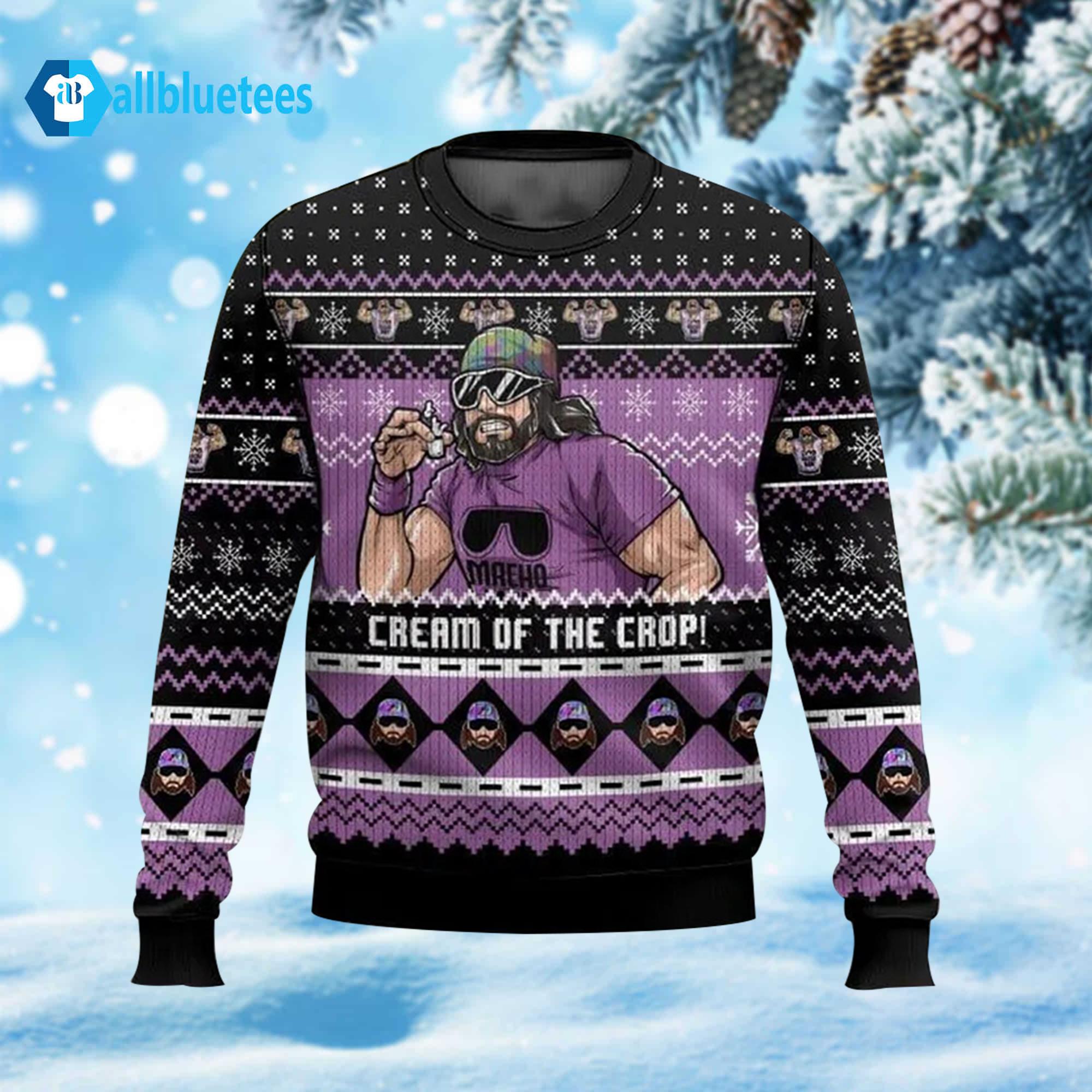 The Cream Of The Crop Ugly Christmas Sweater The Cream Of The Crop Ugly Christmas Sweater