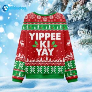 Yippee Ki Yay Ugly Christmas Sweater
