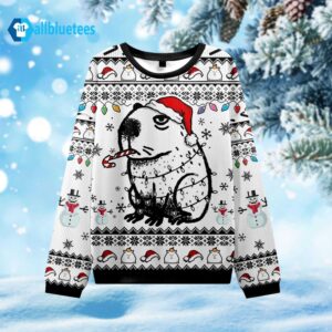 Capybara Ugly Christmas Sweater
