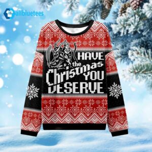 Krampus Have The Christmas You Deserve Ugly Christmas Sweater