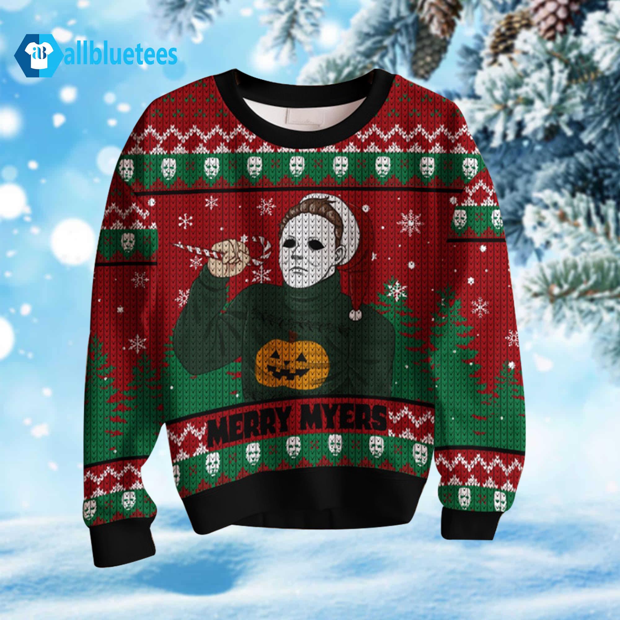 Merry Myers Ugly Christmas Sweater Merry Myers Ugly Christmas Sweater