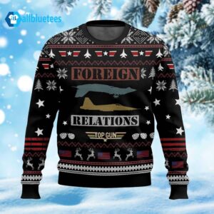 Foreign Relations Ugly Christmas Sweater