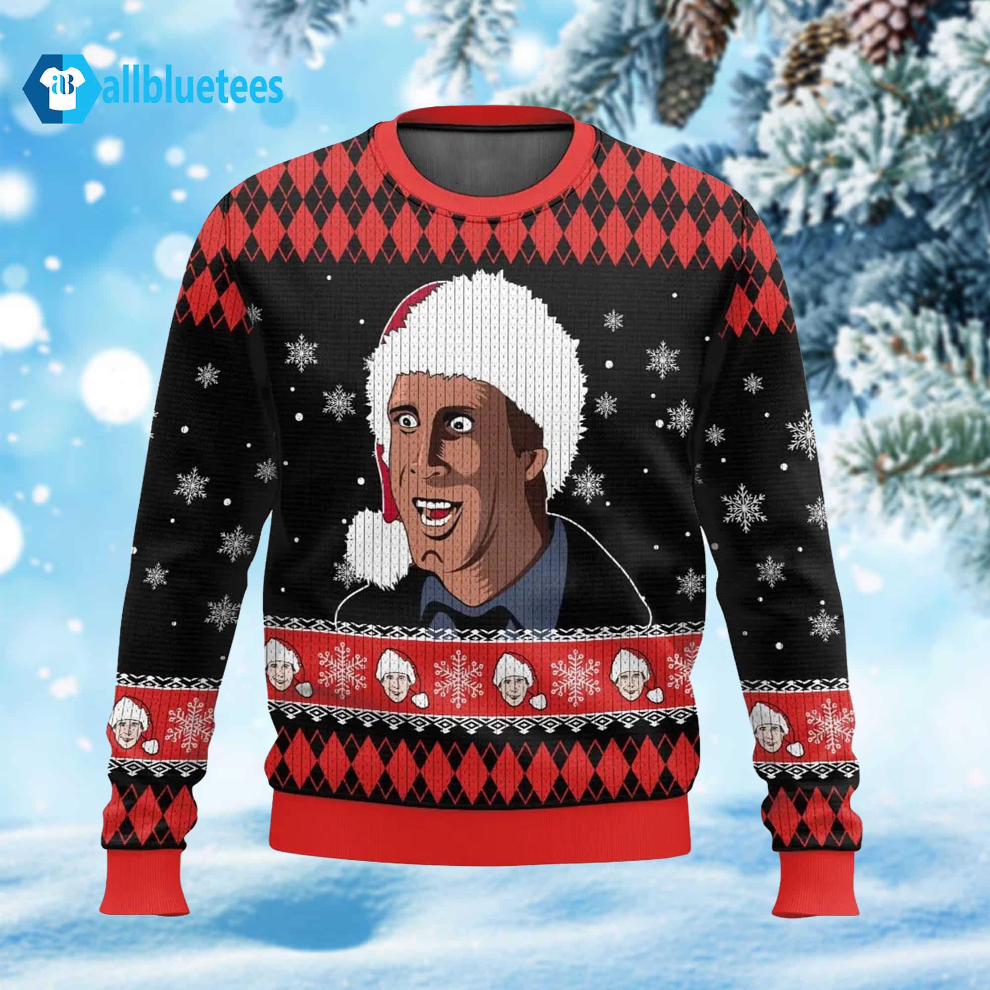 Clark Santa Ugly Christmas Sweater Clark Santa Ugly Christmas Sweater