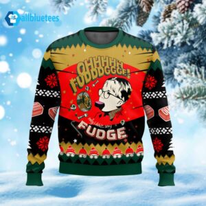Ohh Fudge Only I Didn’t Say Ugly Christmas Sweater