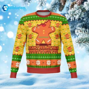 I Can’t Feel My Face When I’m With You Christmas Ugly Sweater
