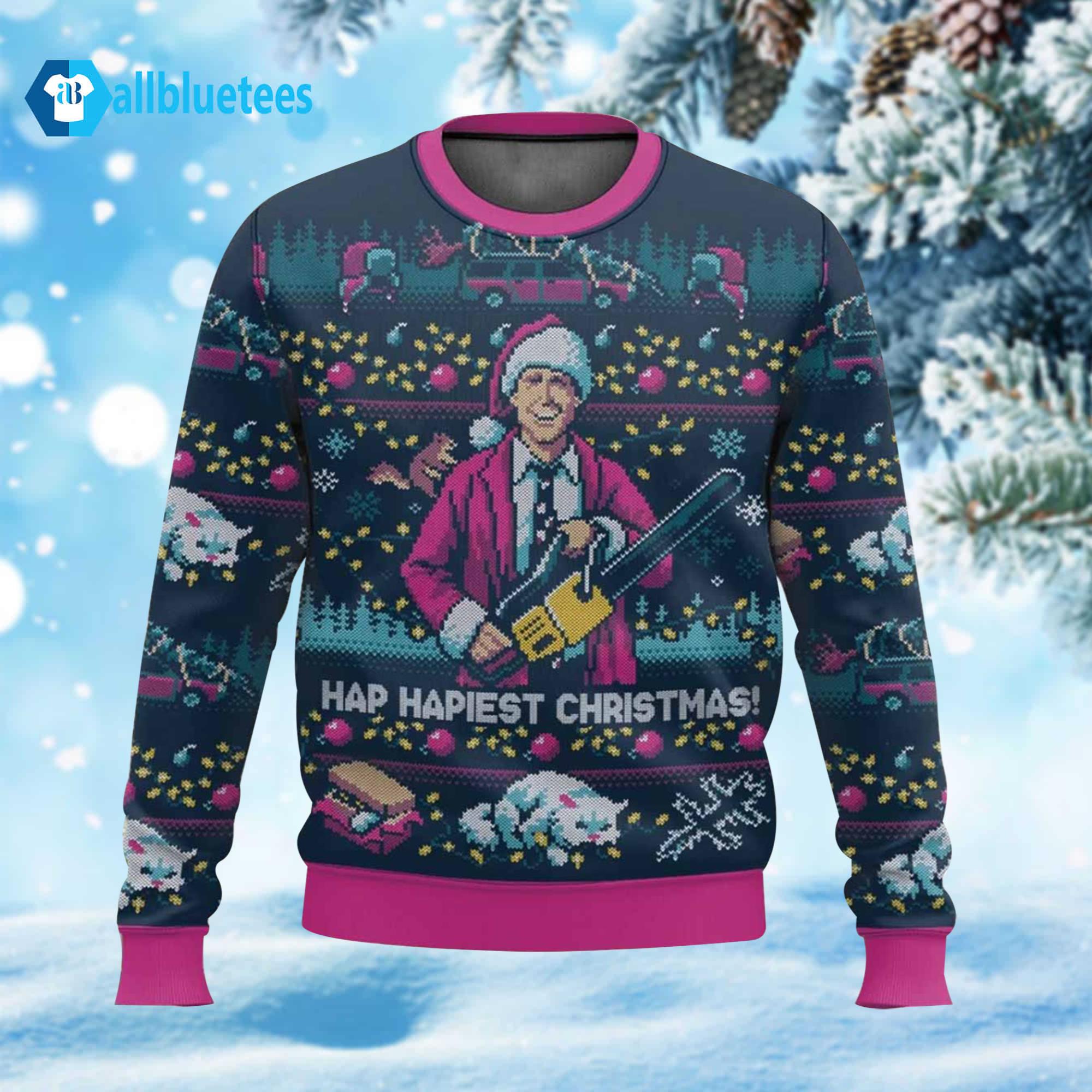 National Lampoon’s Vacation Hap Happiest Christmas Sweater National Lampoon’s Vacation Hap Happiest Christmas Sweater