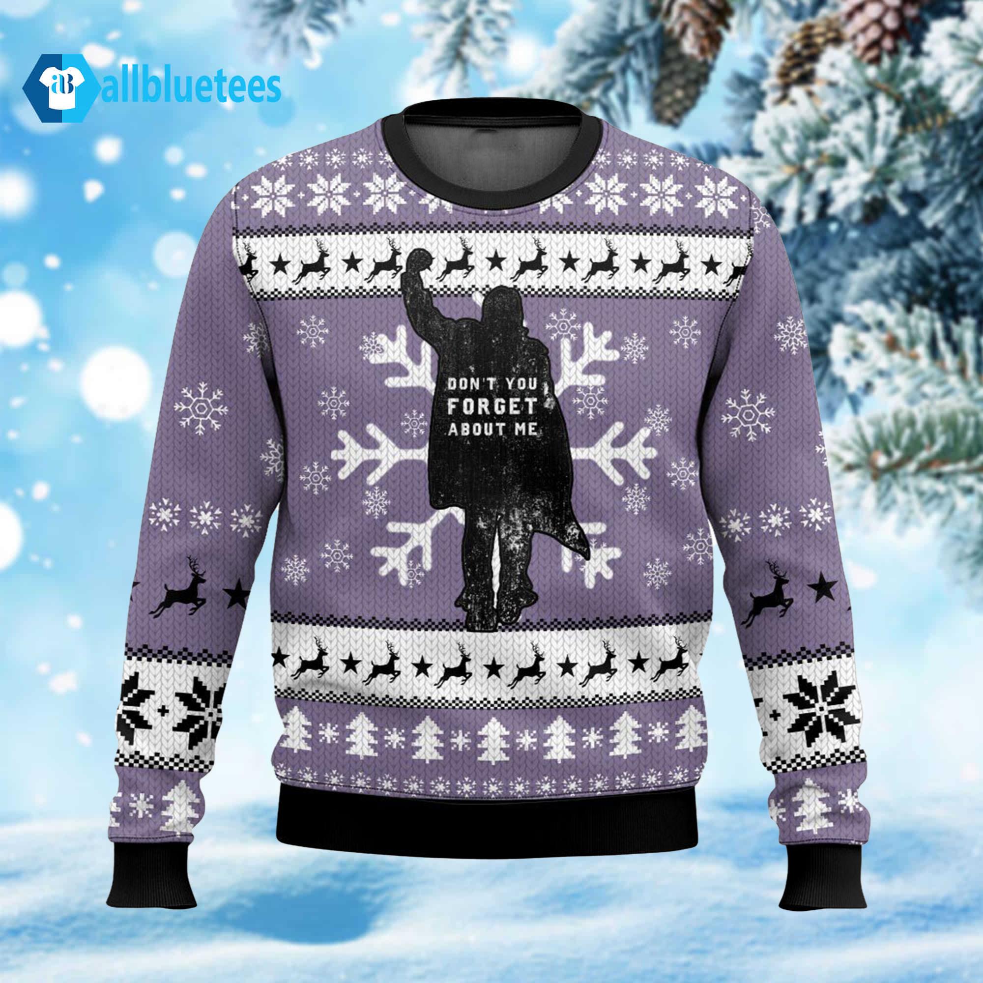 Don’t You Forget About Me Ugly Christmas Sweater Don’t You Forget About Me Ugly Christmas Sweater