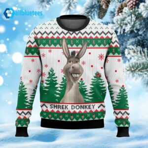 Shrek Donkey Ugly Christmas Sweater