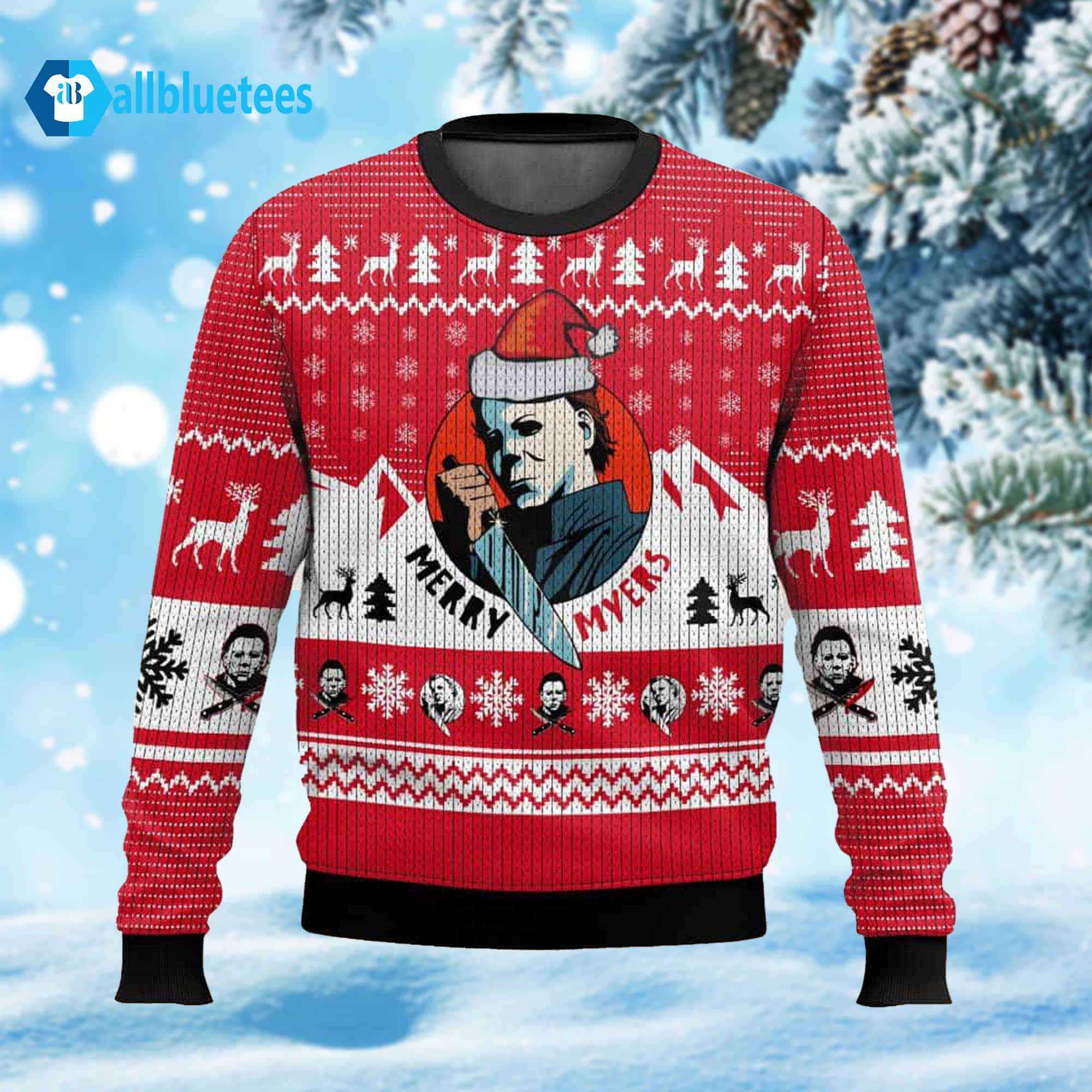 Merry Myers Ugly Christmas Sweater Merry Myers Ugly Christmas Sweater