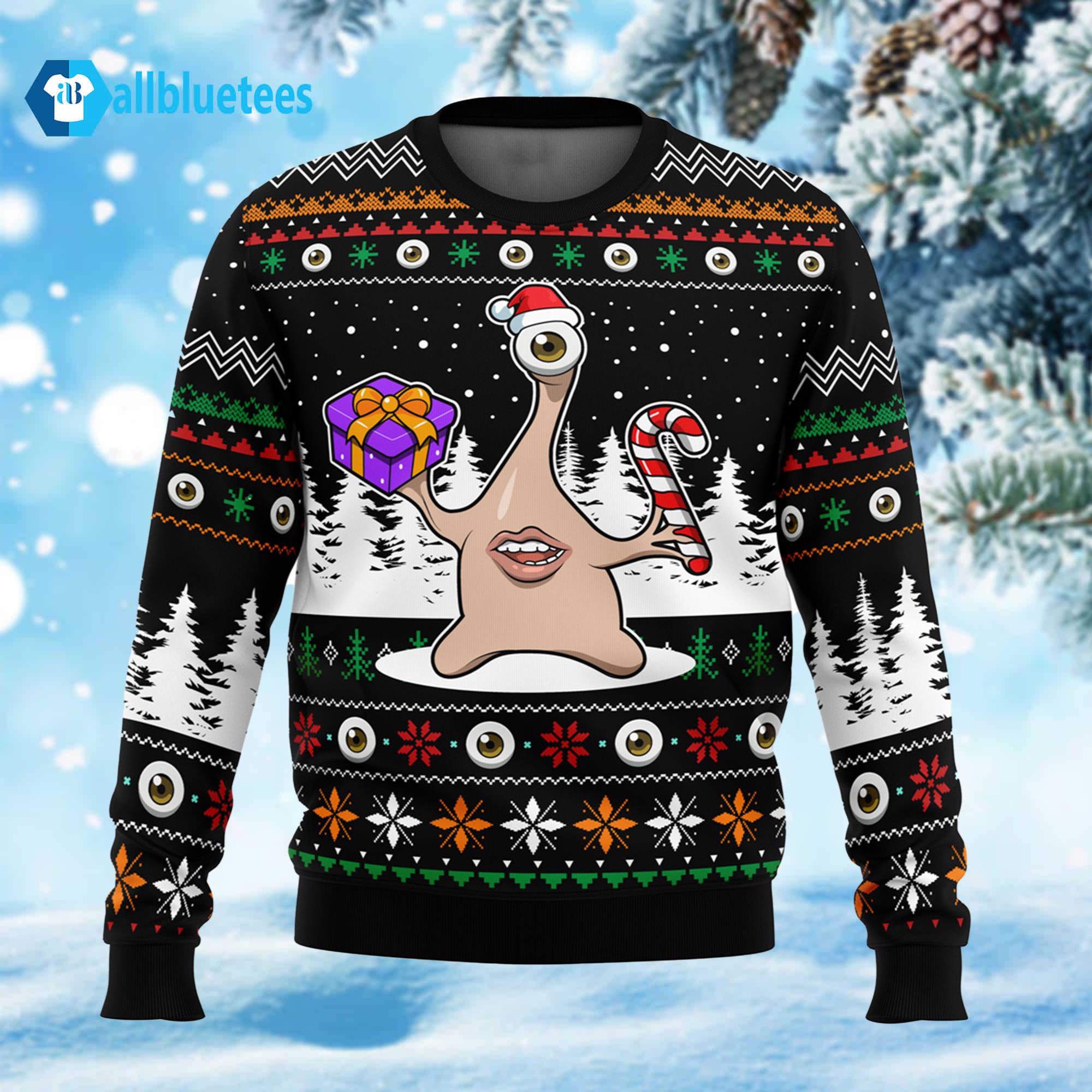 Christmas Migi Parasyte Ugly Christmas Sweater Christmas Migi Parasyte Ugly Christmas Sweater
