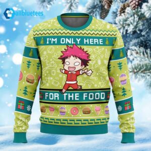 I’m Only Here For The Food Food Wars Ugly Christmas Sweater
