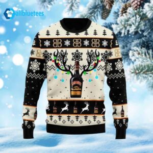 Baileys Reindeer Ugly Christmas Sweater