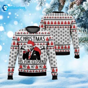 Glengarry Glen Ross Christmas Is For Closers Ugly Sweater