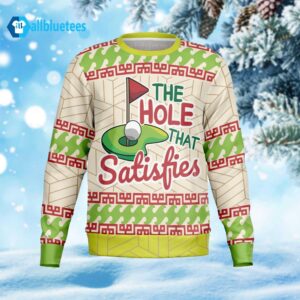 Golf Lovers The Hole That Satisfies Ugly Christmas Sweater