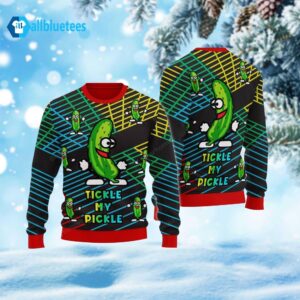Tickle My Pickle Ugly Christmas Sweater