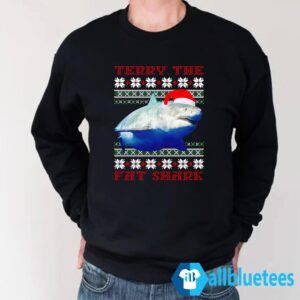 Terry The Fat Shark Christmas Sweater