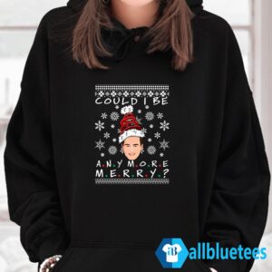 Chandler Could I Be Any More Merry Christmas Sweater Hoodie Black z65.jpg