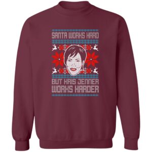 Santa Works Hard But Kris Jenner Works Harder Ugly Christmas Sweater 3 redirect11282022061119 2.jpg