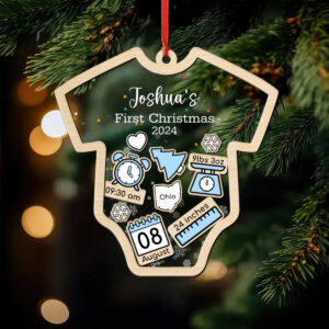 Custom Baby's First Christmas 2025 - Personalized Shaker Ornament - Customized Baby Name, New 1st Baby Gift, Baby Keepsake, 4D Shake Babies Ornament 2 download 1 811cf386 34f8 45fb a882 ede42aade4fa.jpg
