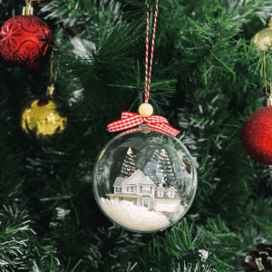 photo inserted christmas bauble tree decoration personalized christmas ball custom photo ornament funny loving christmas gifts idea for family round 3d globe ball ornament suzitee store 4.png