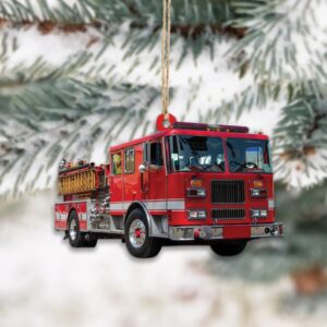 Custom Fire Truck Ornament - Personalized Photo Gift for Firefighter, Paramedic | Christmas Decoration 5 Media 3 83e4d3bf 6701 4321 9fc3 638d4fa10f20.jpg