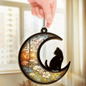 Personalized Cat Window Hanging Suncatcher Ornament - Gift for Cat Owner, Cat Lovers, Cat Mom, Cat Dad 2 MyThoughtsAreWithYou 3.png