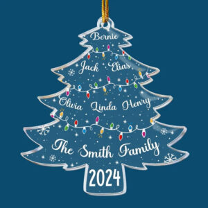 Christmas Tree With Family Names - Personalized Custom Shaped Acrylic Ornament - Christmas Gift For Family Members 4 Christmas Tree With Family Names 4 70eb47fd c594 4031 92f8 3231f9f35ae2.jpg